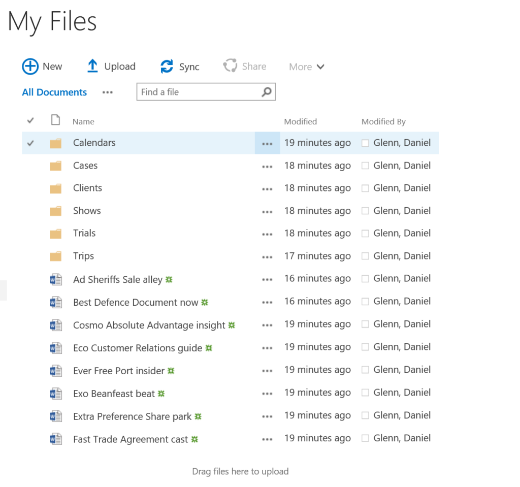 SharePoint Document Library with Folders