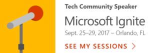 Microsoft Ignite Sessions