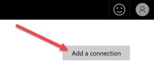 Microsoft Flow add a connection