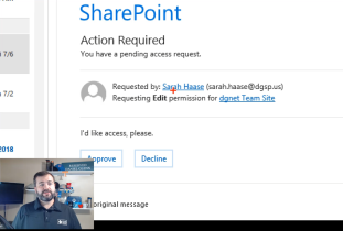 Managing SharePoint Access Requests