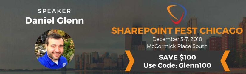 SharePoint Fest Chicago December 3-7 2018