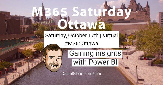 M365 Ottawa 2020 #M365Ottawa