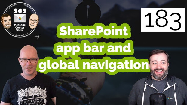 SharePoint app bar and global navigation - #183