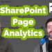 SharePoint Page Analytics - 365 Message Center Show #186