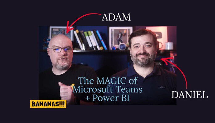 The MAGIC of Microsoft Teams and Power BI - with Guy in a Cube
