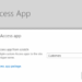 Add Access App SharePoint 2016