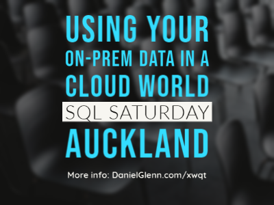 sql saturday auckland 2020