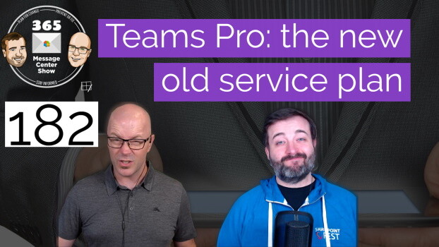 Microsoft Teams Pro The new old service plan - 182