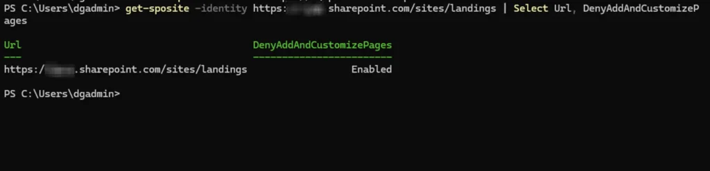 Check if Custom Scripting is on